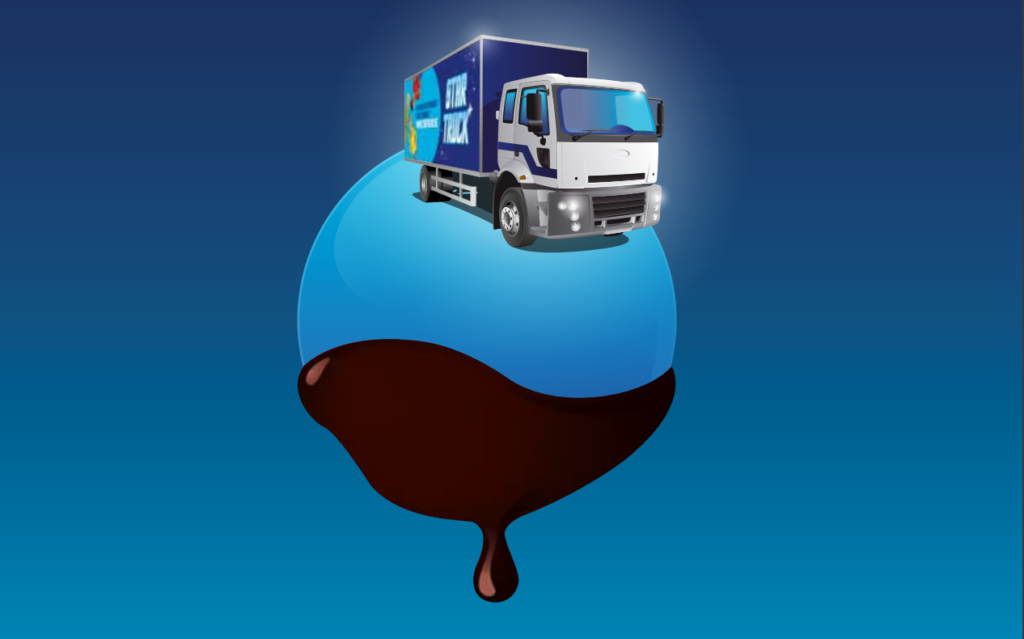 Transport, logistiek en vrachtwagenchauffeur