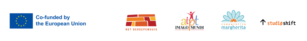Logo's van organisaties die betrokken zijn bij het tatoe talentenatelier van de toekomst, gericht op duurzaamheid en innovatie.